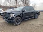 2024 Nissan Titan Pro-4x Черный vin: 1N6AA1ED6RN112950