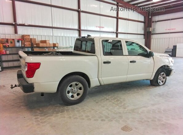 1N6AA1EE0NN106676 2022 NISSAN TITAN Белый Задняя правая четверть