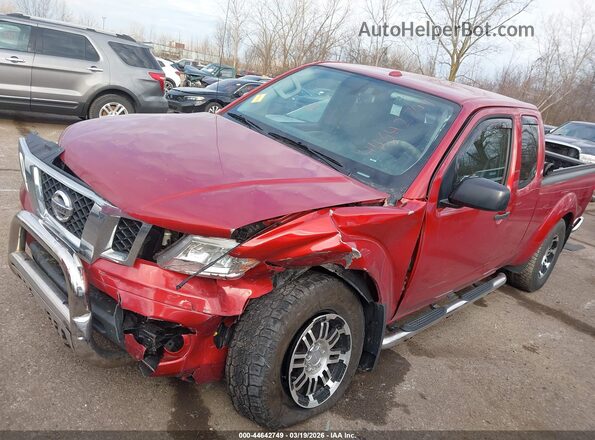 1N6AD0CW4JN752052 2018 NISSAN FRONTIER Красный Передняя левая четверть