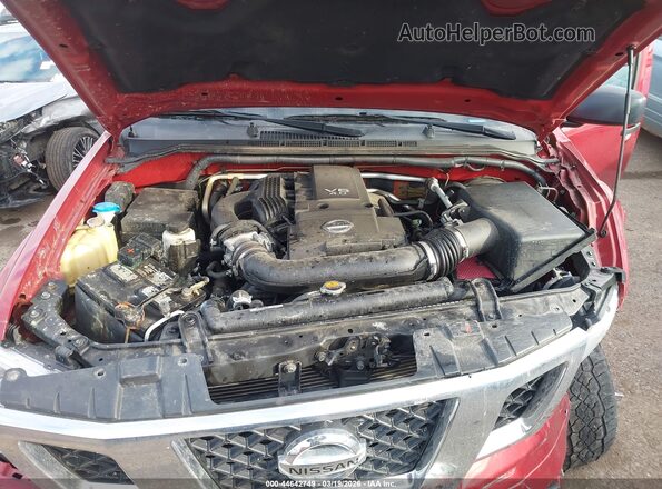 1N6AD0CW4JN752052 2018 NISSAN FRONTIER Красный Вид сзади