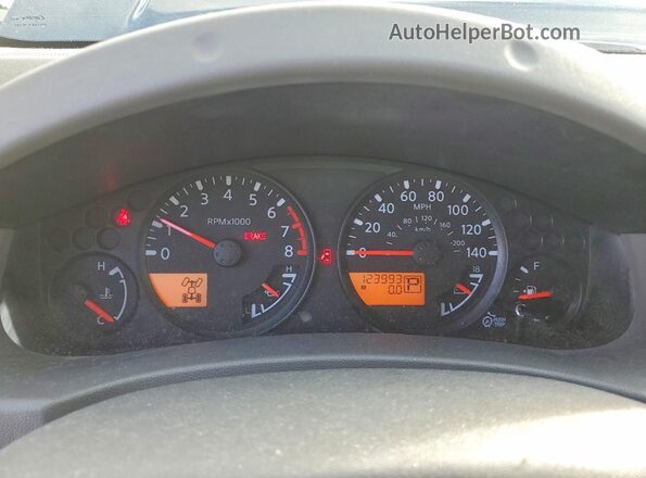 1N6AD0FV7GN705268 2016 NISSAN FRONTIER Синий Вид щитка приборов