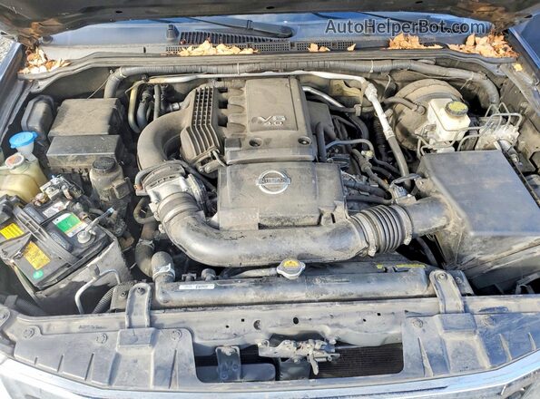 1N6AD0FV7GN705268 2016 NISSAN FRONTIER Синий Вид задней части салона