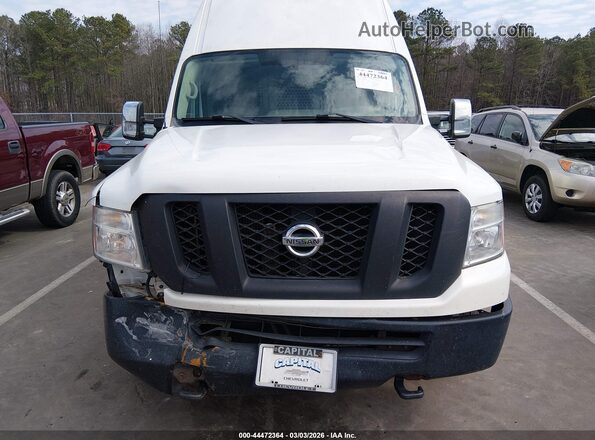 1N6AF0LY2JN808095 2018 NISSAN NV CARGO NV2500 HD White Widok zestawu wskaźników