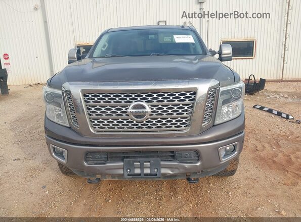 1N6BA1F25GN507118 2016 NISSAN TITAN XD Серый Вид щитка приборов