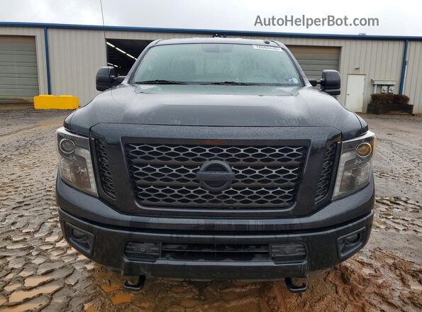 1N6BA1F49KN509481 2019 NISSAN TITAN Черный Вид спереди