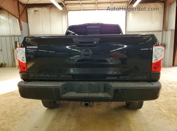1N6BA1F49KN509481 2019 NISSAN TITAN Черный Вид сзади