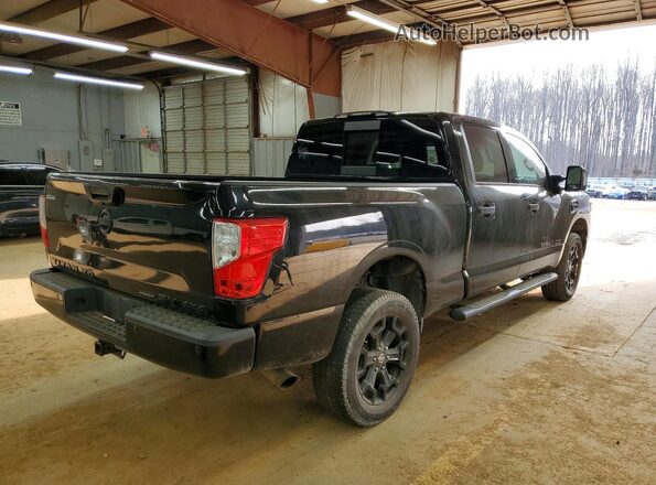 1N6BA1F49KN509481 2019 NISSAN TITAN Черный Задняя правая четверть