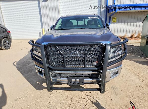 1N6BA1F4XGN512865 2016 NISSAN TITAN Серый Вид спереди