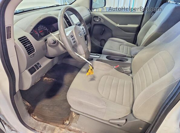 1N6BD0CT4KN701775 2019 NISSAN FRONTIER White Vista interior delantera