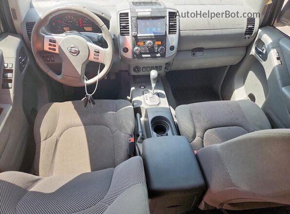 1N6ED0EB1MN716979 2021 NISSAN FRONTIER Белый Вид панели приборов