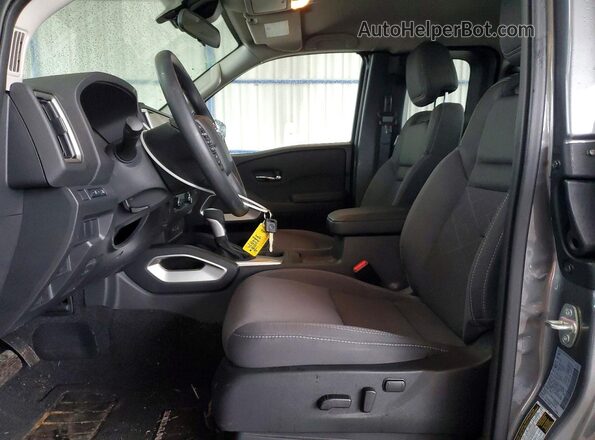 1N6ED1CL1SN628481 2025 NISSAN FRONTIER Gray Widok wnętrza z przodu