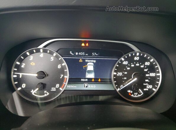 1N6ED1CL1SN628481 2025 NISSAN FRONTIER Gray Widok zestawu wskaźników