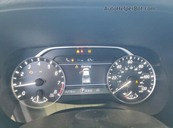 1N6ED1CL3RN660438 2024 NISSAN FRONTIER Белый Вид щитка приборов