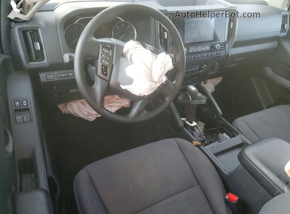 1N6ED1CL5SN635384 2025 NISSAN FRONTIER Черный Вид панели приборов