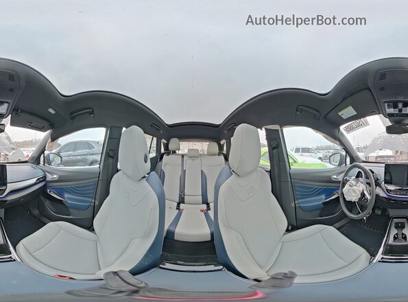 1V25MPE87SC006539 2025 VOLKSWAGEN ID.4 Серый Панорамный вид салона 360°