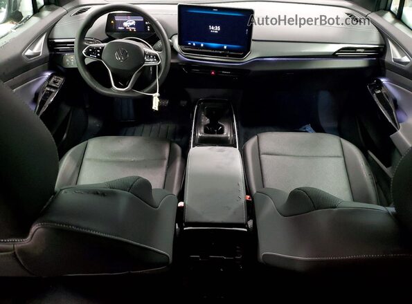 1V29SPE85RC022126 2024 VOLKSWAGEN ID.4 Серебряный Вид панели приборов