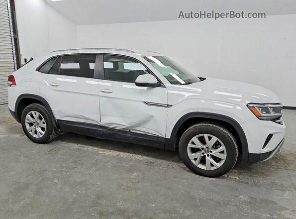 1V2AC2CAXLC200560 2020 VOLKSWAGEN ATLAS Белый Передняя правая четверть