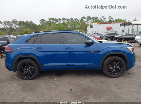 1V2AE2CA2SC211450 2025 VOLKSWAGEN ATLAS Blue Вид задньої частини салону