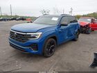 2025 Volkswagen Atlas Cross Sport 2.0t Sel R-line Black Blue vin: 1V2AE2CA2SC211450