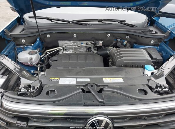 1V2AE2CA2SC211450 2025 VOLKSWAGEN ATLAS Blue Вид ззаду