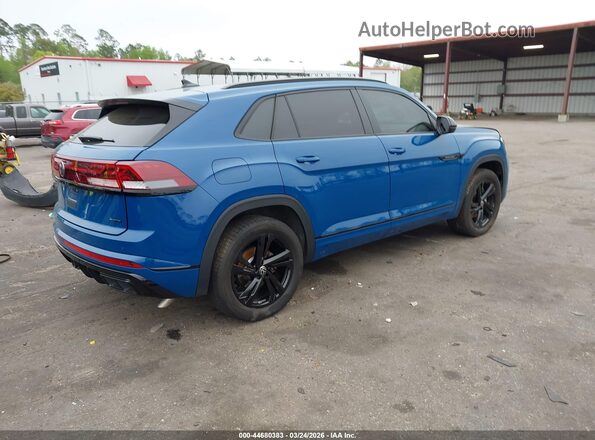 1V2AE2CA2SC211450 2025 VOLKSWAGEN ATLAS Blue Задня права чверть