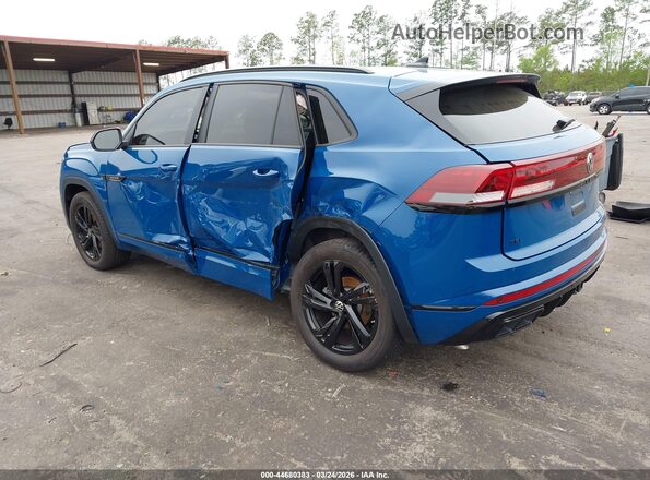 1V2AE2CA2SC211450 2025 VOLKSWAGEN ATLAS Blue Задня ліва чверть
