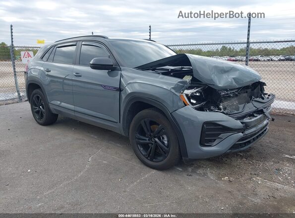 1V2AE2CA3SC224675 2025 VOLKSWAGEN ATLAS Синий Передняя правая четверть