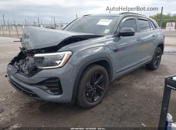 1V2AE2CA3SC224675 2025 VOLKSWAGEN ATLAS Синий Передняя левая четверть