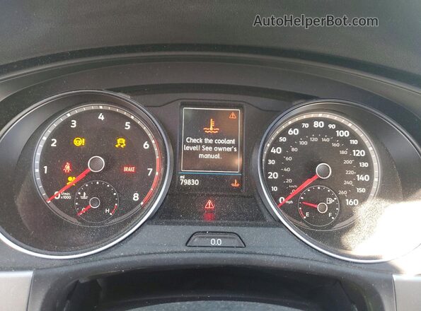1V2AP2CA5KC565294 2019 VOLKSWAGEN ATLAS Серый Вид щитка приборов