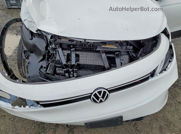 1V2BMPE87PC055167 2023 VOLKSWAGEN ID.4 White ძრავის განყოფილების ხედი