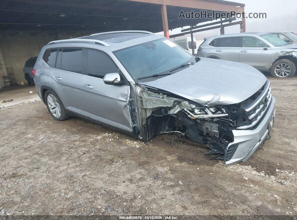 1V2BR2CA5MC534273 2021 VOLKSWAGEN ATLAS Серебряный Передняя правая четверть