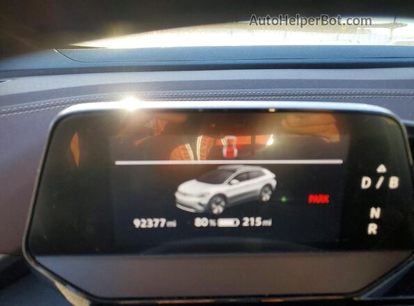 1V2CMPE82PC025854 2023 VOLKSWAGEN ID.4 White Vista del cuadro de instrumentos