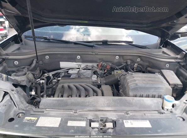1V2DR2CA1JC587718 2018 VOLKSWAGEN ATLAS Black Widok z tyłu