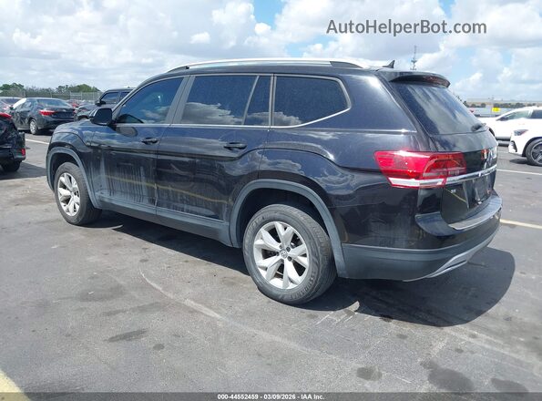 1V2DR2CA1JC587718 2018 VOLKSWAGEN ATLAS Black Tył lewy