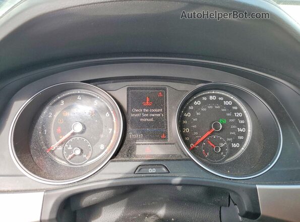 1V2DR2CA5KC537700 2019 VOLKSWAGEN ATLAS Серый Вид щитка приборов