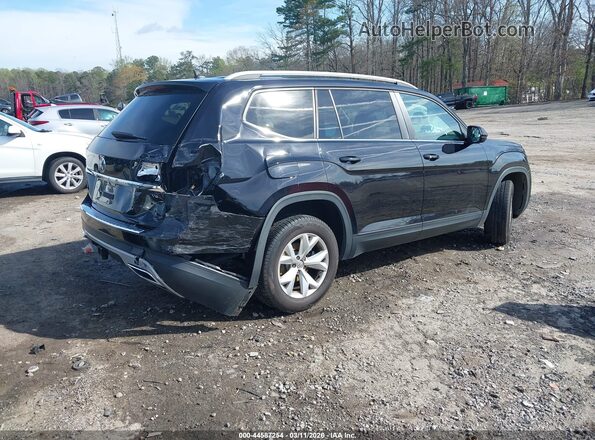 1V2DR2CA8KC611479 2019 VOLKSWAGEN ATLAS Черный Задняя правая четверть