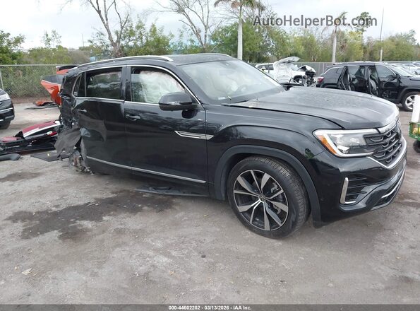 1V2FE2CA5RC229506 2024 VOLKSWAGEN ATLAS Черный Передняя правая четверть