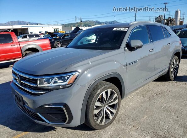 1V2FE2CA7PC212154 2023 VOLKSWAGEN ATLAS Gray Передня ліва чверть