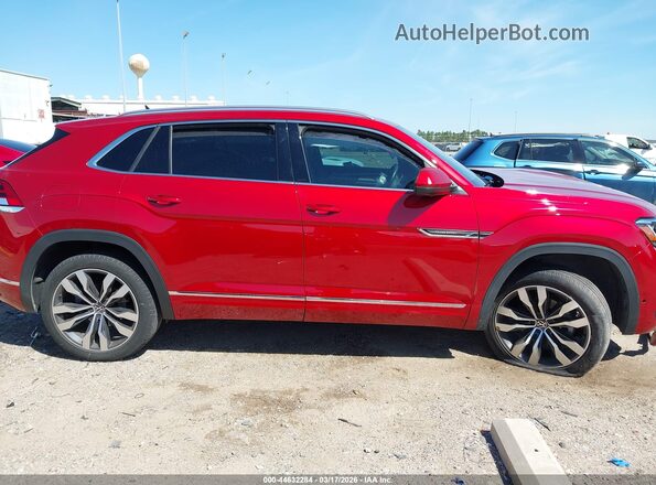 1V2FE2CA8PC205052 2023 VOLKSWAGEN ATLAS Red Widok wnętrza 360 stopni