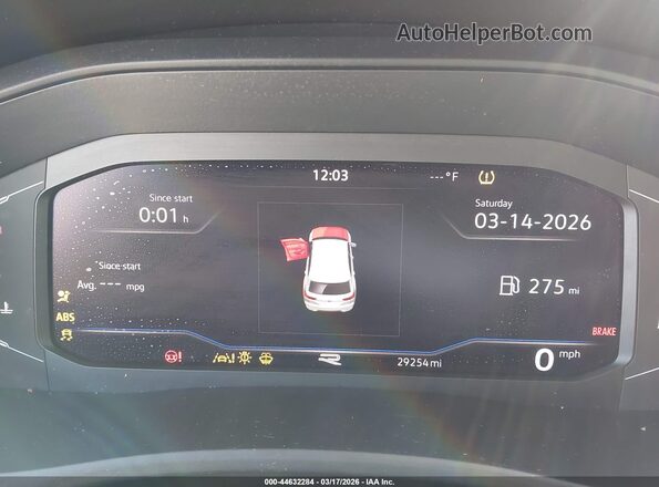 1V2FE2CA8PC205052 2023 VOLKSWAGEN ATLAS Red Widok tylnych siedzeń