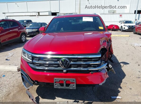 1V2FE2CA8PC205052 2023 VOLKSWAGEN ATLAS Red Widok wnętrza z tyłu