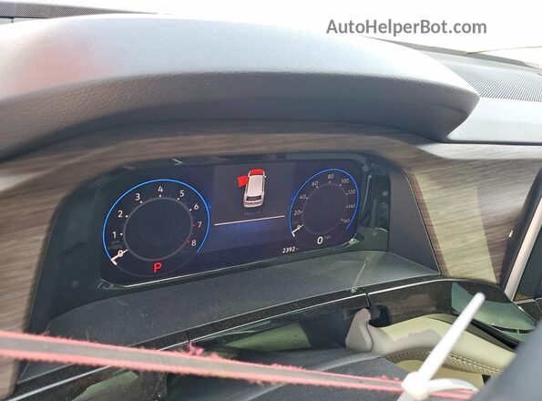 1V2FN2CA0TC520633 2026 VOLKSWAGEN ATLAS Зеленый Вид щитка приборов
