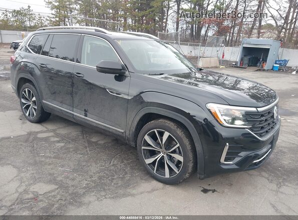 1V2FN2CA9TC519187 2026 VOLKSWAGEN ATLAS Черный Передняя правая четверть