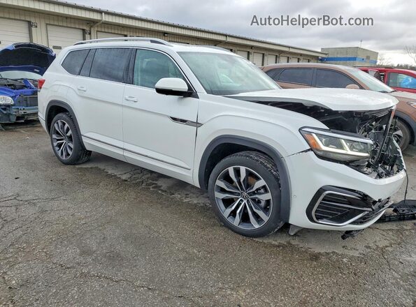 1V2FR2CA7NC536593 2022 VOLKSWAGEN ATLAS Белый Передняя правая четверть
