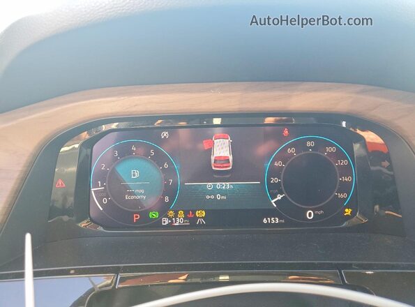 1V2HN2CA8TC523482 2026 VOLKSWAGEN ATLAS Серый Вид щитка приборов