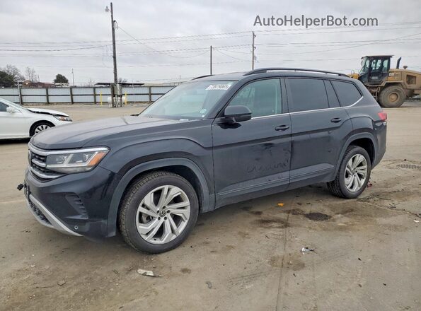 1V2HR2CA0MC556417 2021 VOLKSWAGEN ATLAS Черный Передняя левая четверть