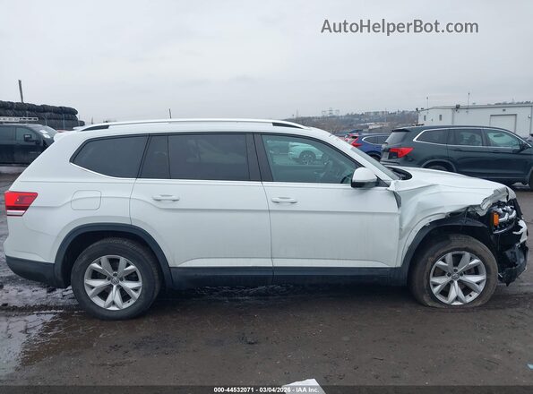 1V2HR2CA7JC500809 2018 VOLKSWAGEN ATLAS Белый Вид задней части салона