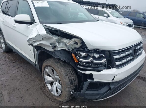 1V2HR2CA7JC500809 2018 VOLKSWAGEN ATLAS Белый Вид спереди
