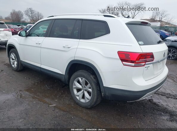 1V2HR2CA7JC500809 2018 VOLKSWAGEN ATLAS Белый Задняя левая четверть