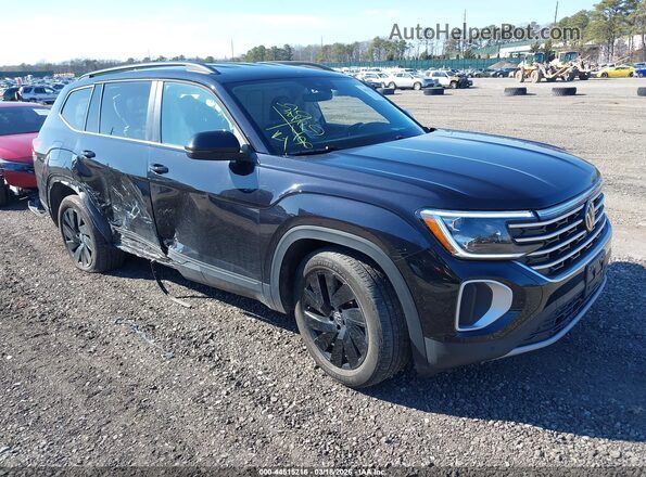 1V2HR2CA7RC618807 2024 VOLKSWAGEN ATLAS Черный Передняя правая четверть